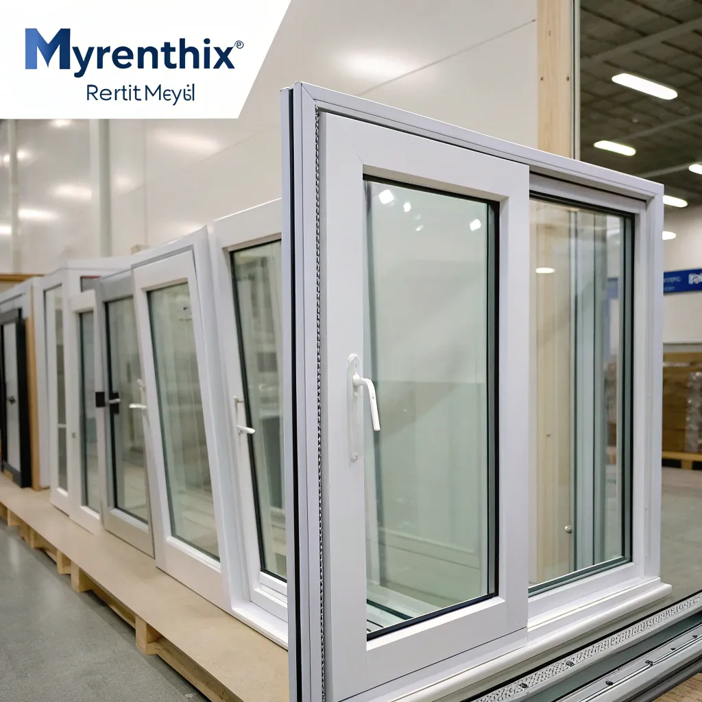 High-quality vinyl windows by MYRENTHIX